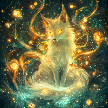 Ätherisches Kitsune-Schimmern